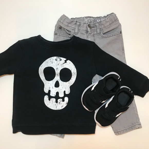 Circo Other - Black Skull Sweatshirt - 18 months